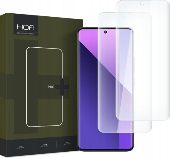 Hofi SZKŁO HARTOWANE HOFI UV GLASS PRO+ 2-PACK XIAOMI REDMI NOTE 13 PRO+ PLUS 5G CLEAR