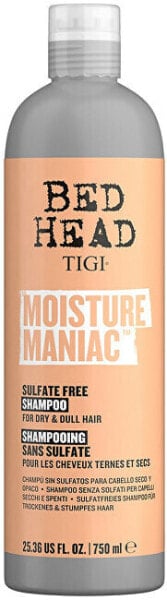 Шампунь без сульфатов для сухих и тусклых волос Bed Head Moisture Maniac (Sulfate Free Shampoo) от TIGI