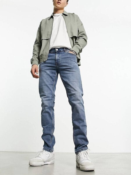 Only & Sons Loom slim fit jeans in blue grey wash 