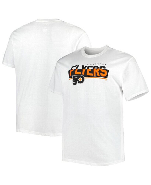 Men's White Philadelphia Flyers Big and Tall Special Edition 2.0 T-shirt