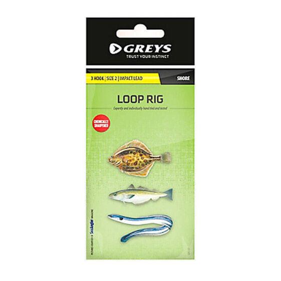 Рыболовные крючки с петлей Greys 2 Hook Loop Tied Hook