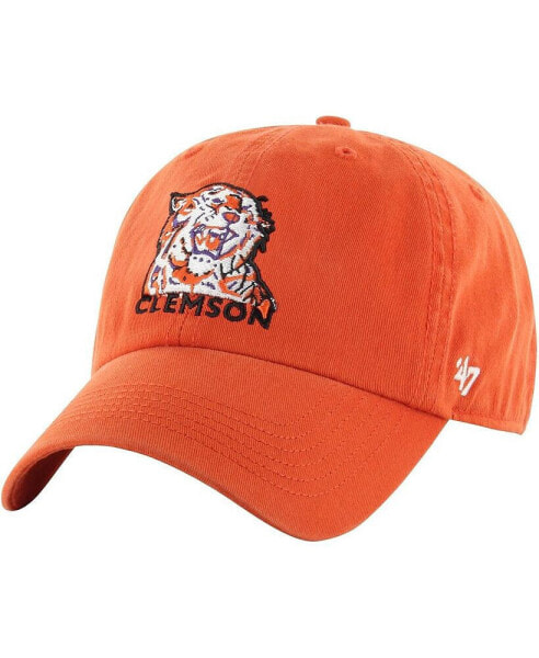 Men's Orange Clemson Tigers Franchise Fitted Hat