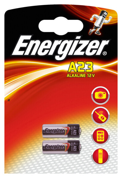 Одноразовая батарейка Energizer EN-629564 A23 Alkaline 12V 2 шт. Blister