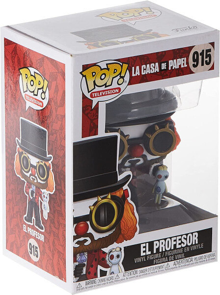 Funko Pop! TV: La Casa De Papel - Professor - Money Heist - House of Money - Vinyl Collectible Figure - Gift Idea - Official Merchandise - Toy for Children and Adults - TV Fans