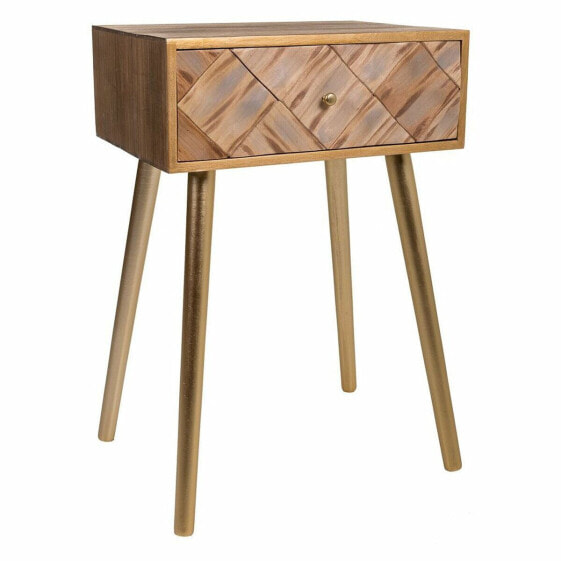 Nightstand Alexandra House Living Brown 34 x 67 x 45 cm