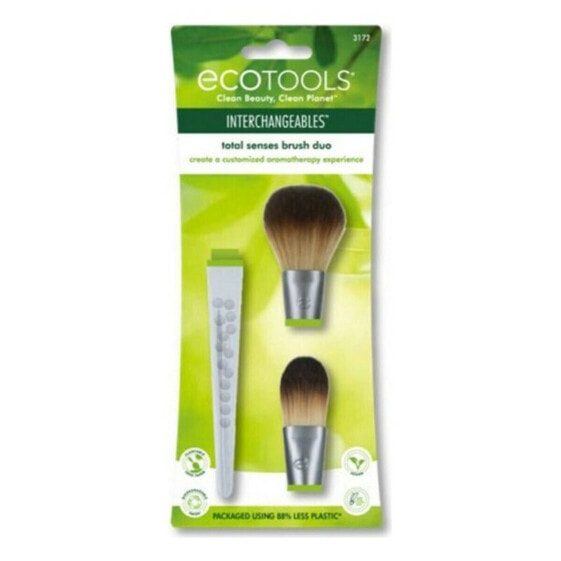 Кисть для макияжа Total Sense Ecotools Total Senses Brush Duo 3 Предметы