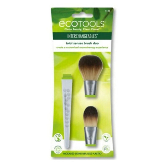 Набор кистей для макияжа Ecotools Total Sense Duo 3 штуки