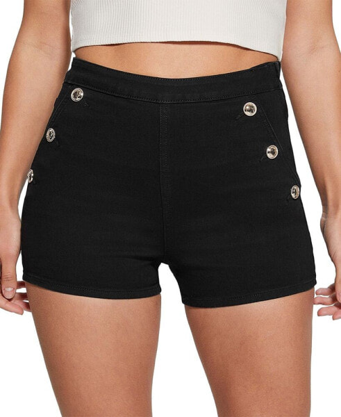 Women's Janae High Rise Denim Sailor Shorts