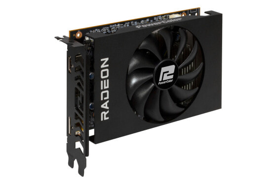 Видеокарта Radeon RX 6400 PowerColor 4GB GDDR6 64bit PCI Express 40 1 fan