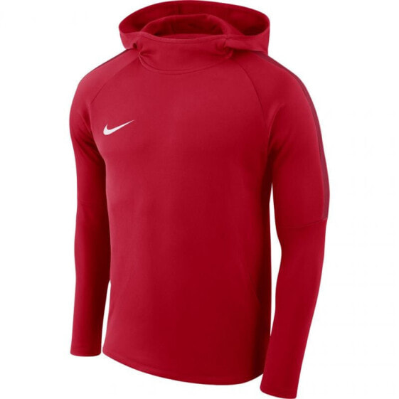 Мужское худи с капюшоном спортивное красное Nike Dry Academy18 PO M AH9608-657
