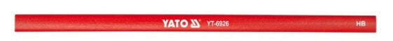 Карандаш столярный YATO RED 245мм (144шт) 6926