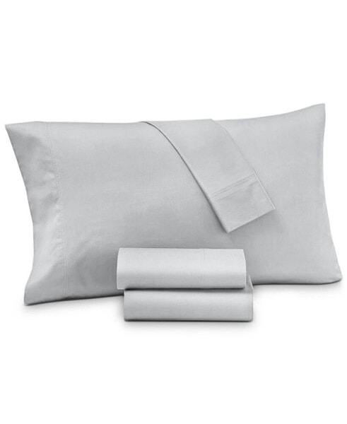 CLOSEOUT! Sleep Soft 300 Thread Count Viscose From Bamboo 3-Pc. Sheet Set, Twin, Created for Macy's