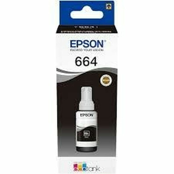 Картридж с оригинальными чернилами Epson T6641 Чёрный