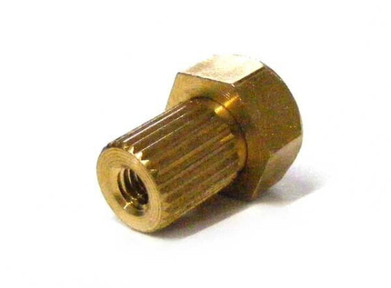 Brass carding element with M6 thread