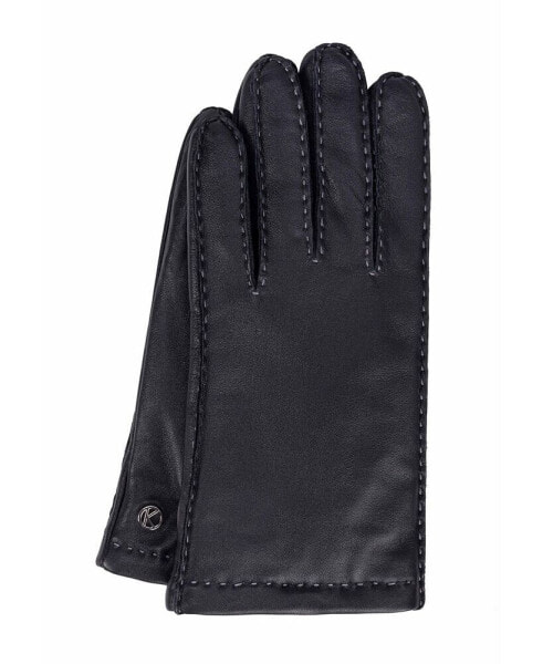 Men's Men`s Hand-sewn Premium Lamb Leather Touchscreen Gloves "BILLIE"