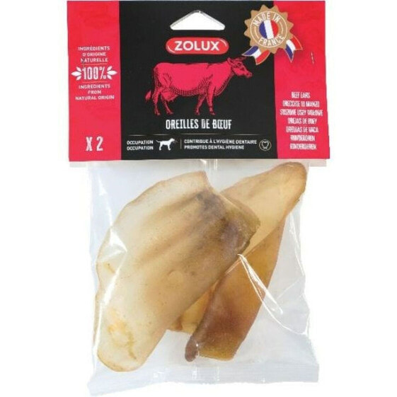 Прорезыватель для зубов для собак Zolux Beef ear Говядина 40 g