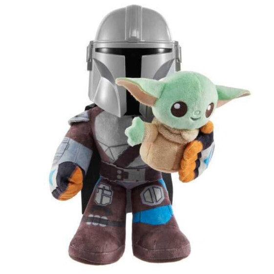 STAR WARS Clan Of Two: Mandalorian & Grogu Feature Plush Teddy