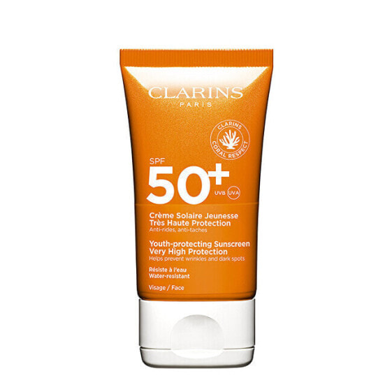 Protective face cream SPF 50 (Youth-protecting Sunscreen) 50 ml