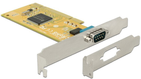 Delock 89592 - PCI - RS-232 - PCI 3.0 - RS-232 - Silver - PC