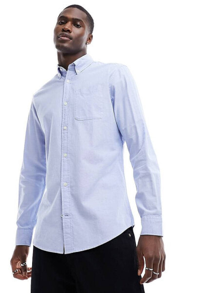 Jack & Jones oxford shirt in light blue 