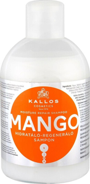 Kallos Moisture Repair Shampoo Mango 1000ml