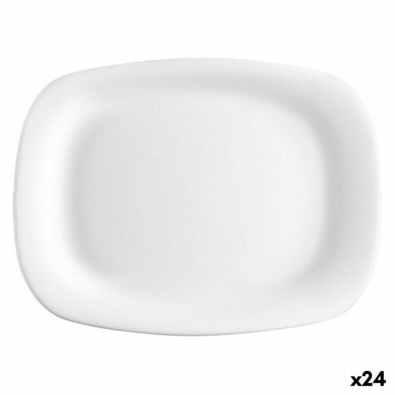 Плоская тарелка Bormioli BOR1191 Прямоугольный (24 штуки) (20 x 28 см)