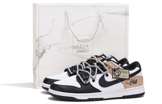 Кроссовки Nike GS Letterbox Low  Black Beige Pack