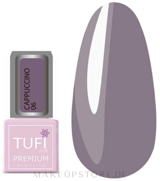 Gel-Nagellack - Tufi Profi Premium Cappuccino 06