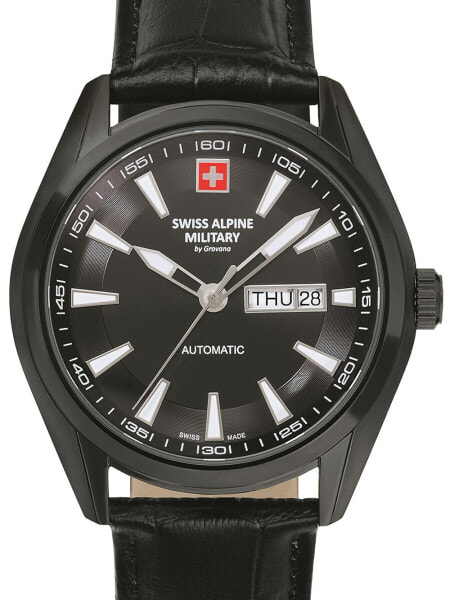 Swiss Alpine Military 7090.2577 Automatic Mens Watch 43mm 10ATM