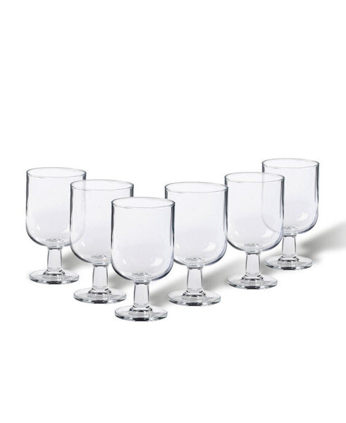 Wine Glasses, Set of 6
