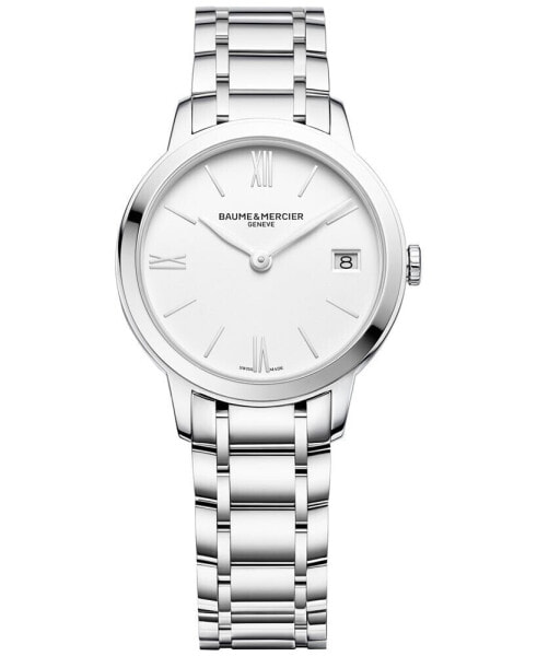 Women's Swiss Classima Stainless Steel Bracelet Watch 31mm M0A10335