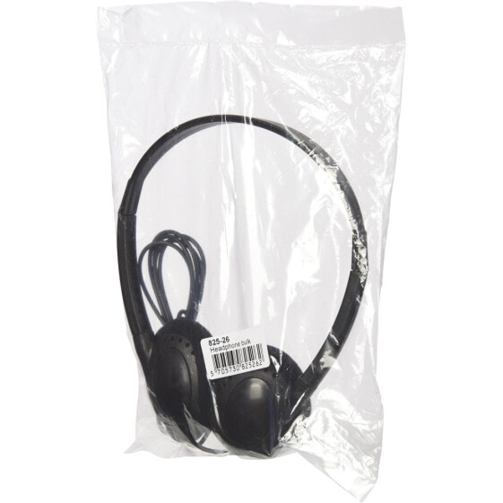 SANDBERG Bulk Headphone (min 100) - Headphones - Head-band - Music - Black - 2.5 m - Wired