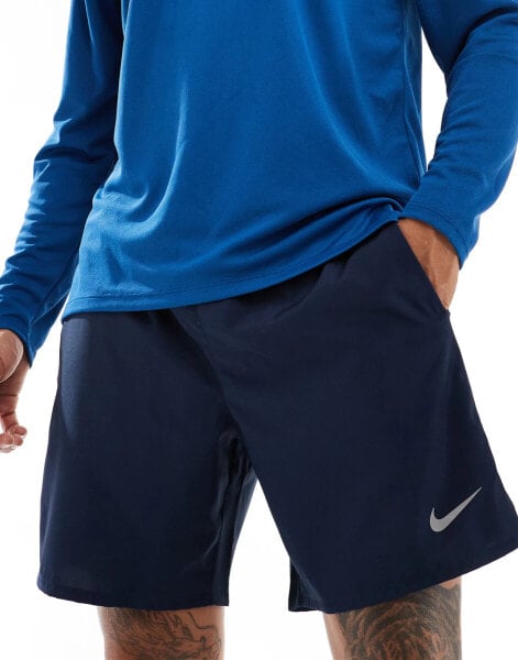 Nike Running Challenger Dri-FIT 7 inch shorts in navy