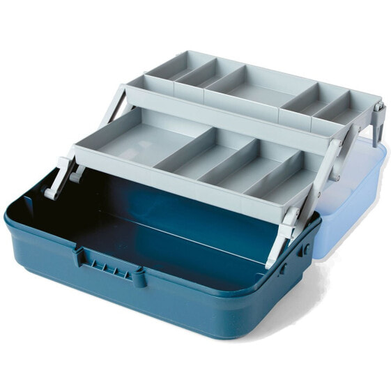 LINEAEFFE Fishing Box 2 Trays Transparent Cover