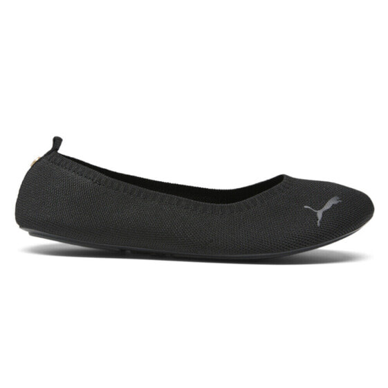 Туфли женские Puma Illiana Ballet черные для повседневной носки 39712002