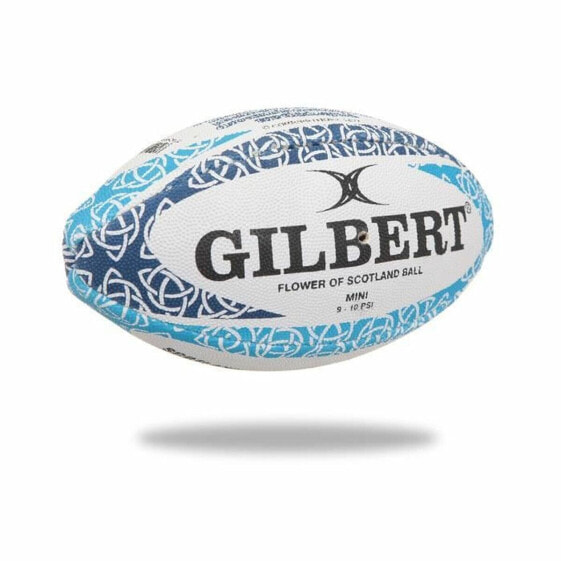 Мяч для регби Gilbert Мини Шотландия Белый