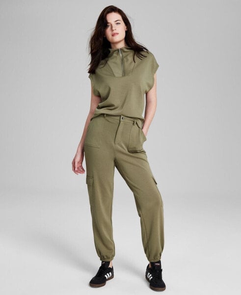 Women's Scuba Cargo Joggers, Created for Macy's