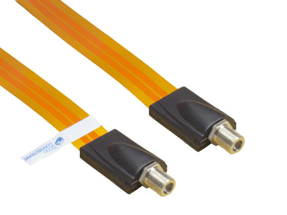 Good Connections S-1000QL - 0.445 m - F - F - Straight - Straight - Transparent
