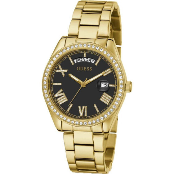 Guess Damen Armbanduhr Luna goldfarben GW0307L2 36 mm