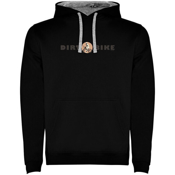 KRUSKIS Dirt Bike Two-Colour hoodie