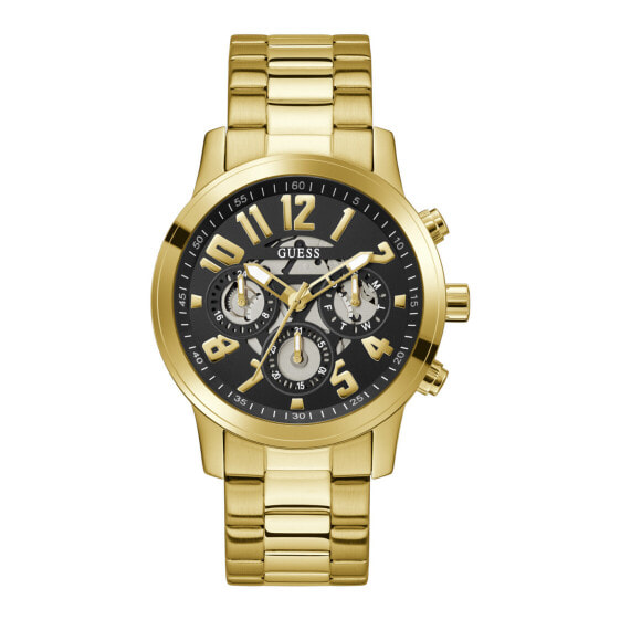 Guess Herren Chronograph Parker gold, schwarz GW0627G2