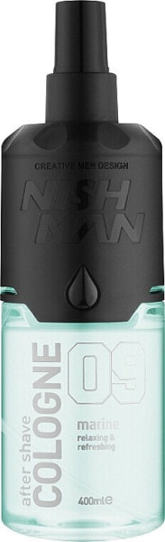 After Shave Cologne mit holzig-frischem Duft