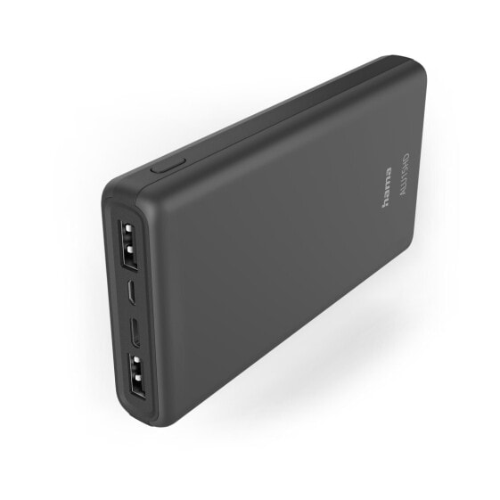 Hama Power Pack ALU15HD 15000mAh 3 Ausgänge 1x USB-C 2x USB-A Anthrazit