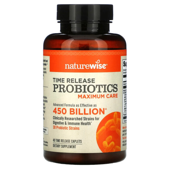 Max Care Probiotics, WiseBiotics Delayed Release, 60 Capsules
