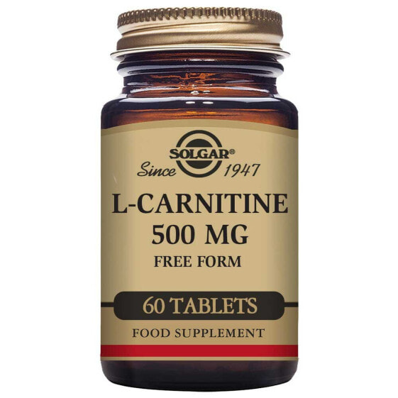 SOLGAR L-Carnitine 500mgr 60 Units