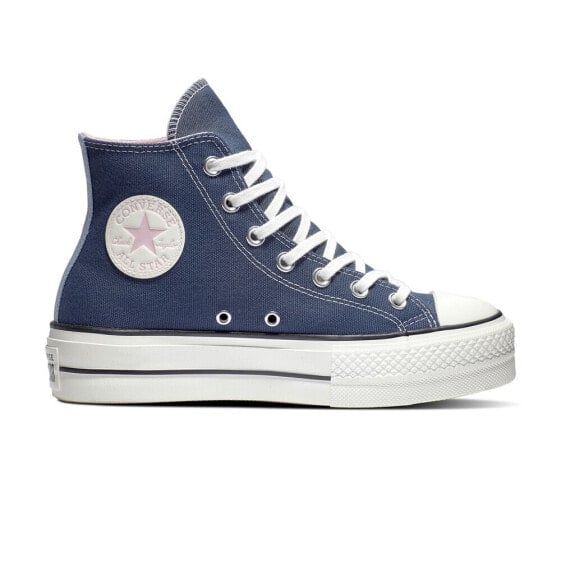 Converse Chuck Taylor All Star Lift Platform Denim Fashion