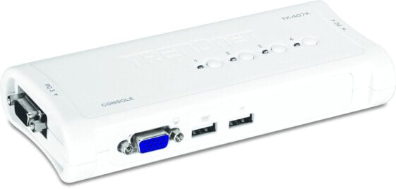 TRENDnet TK 407K 4-port Kvm Switch - USB VGA