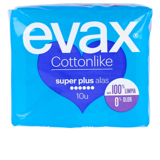 Evax Cottonlike Super Plus Pads Гигиенические прокладки Супер плюс 10 шт.