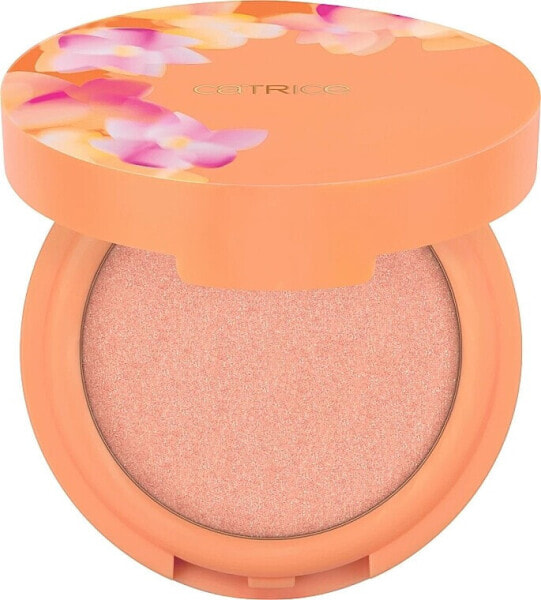 Cremiger Highlighter für das Gesicht - Catrice Seeking Flowers Powder Finish Cream Highlighter 02 - Apriglow