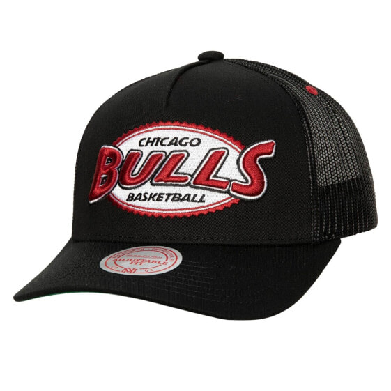 Mens MITCHELL & NESS NBA TEAM SEAL TRUCKER HWC BULLS